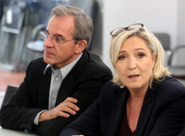 Marine Le Pen with Thierry Mariani